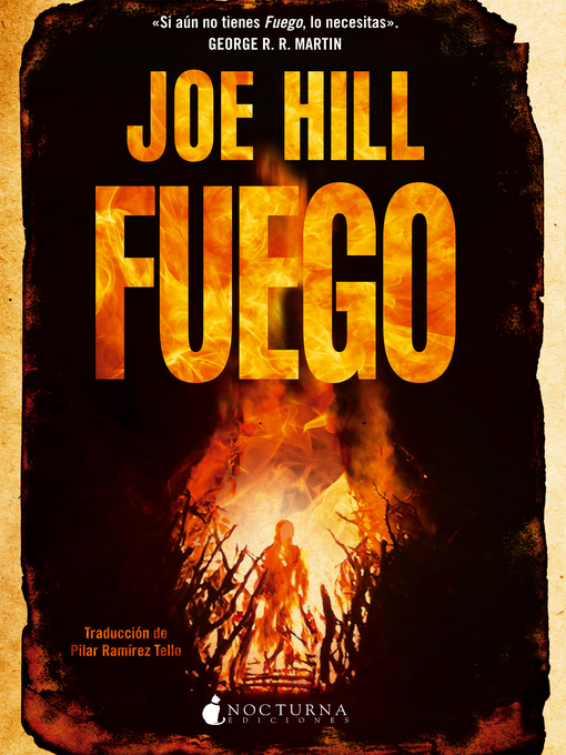 Title details for Fuego by Joe Hill - Wait list
